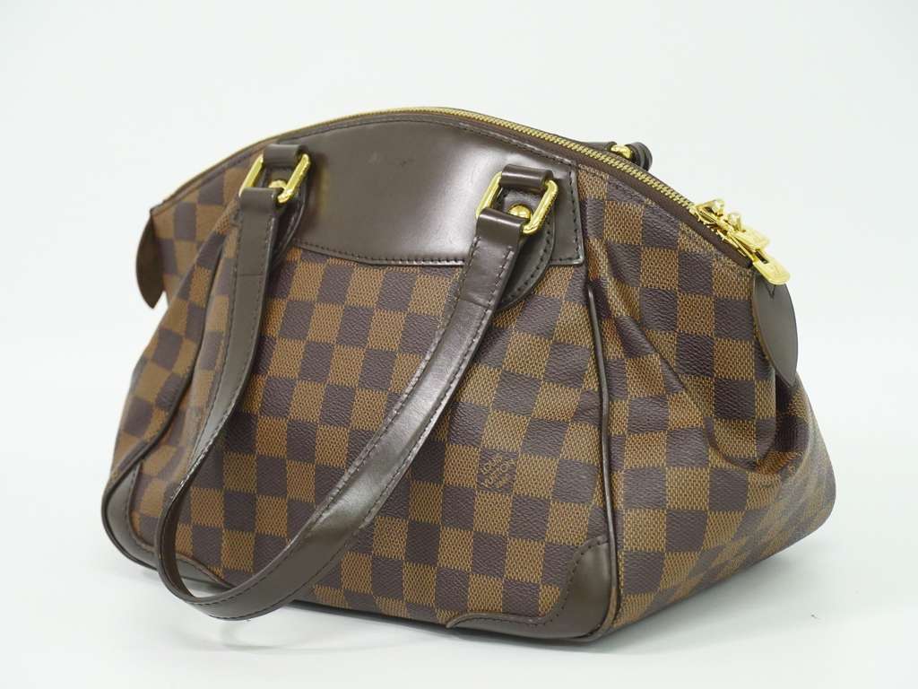 Louis Vuitton Verona Handbag Brown Canvas Good condition - Back View