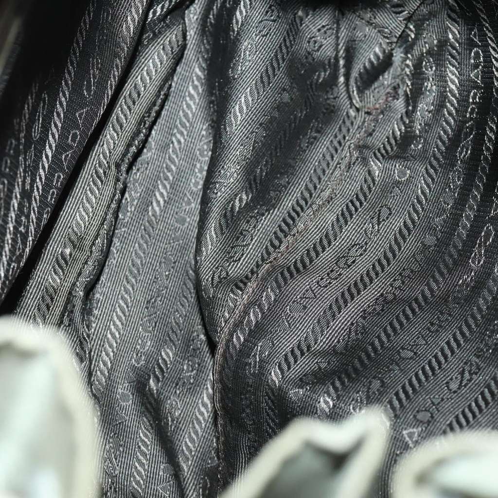 Prada Double Front Pocket Backpack Beige Good condition - Box View