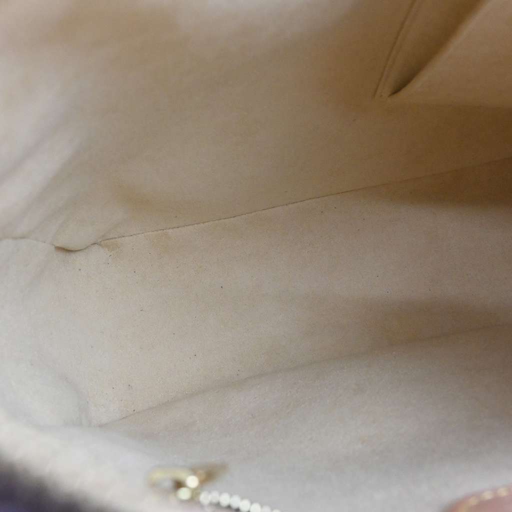 Louis Vuitton Looping Handbag Brown Canvas Good condition - Inside View