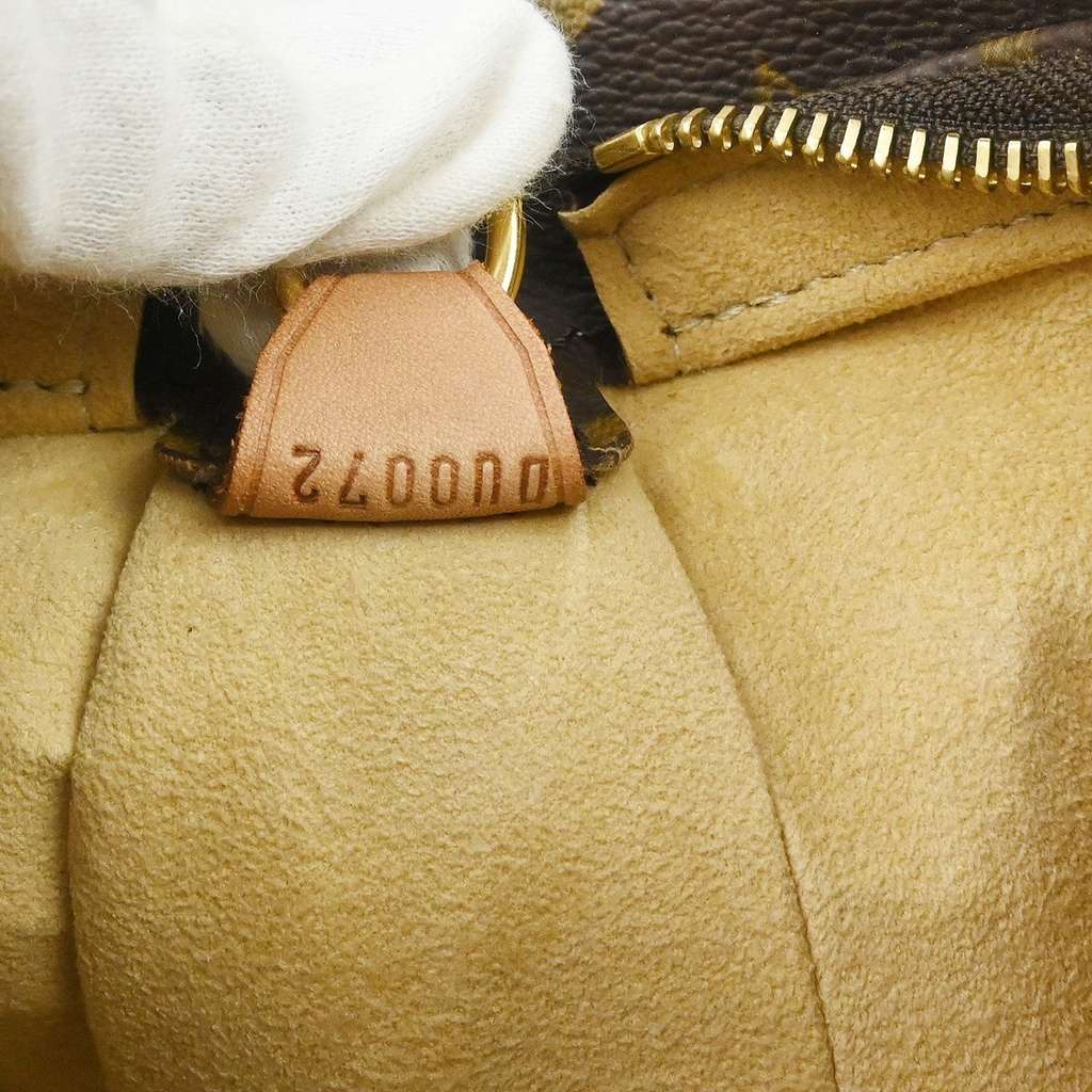 Louis Vuitton Looping Handbag Brown Canvas Good condition - Box View