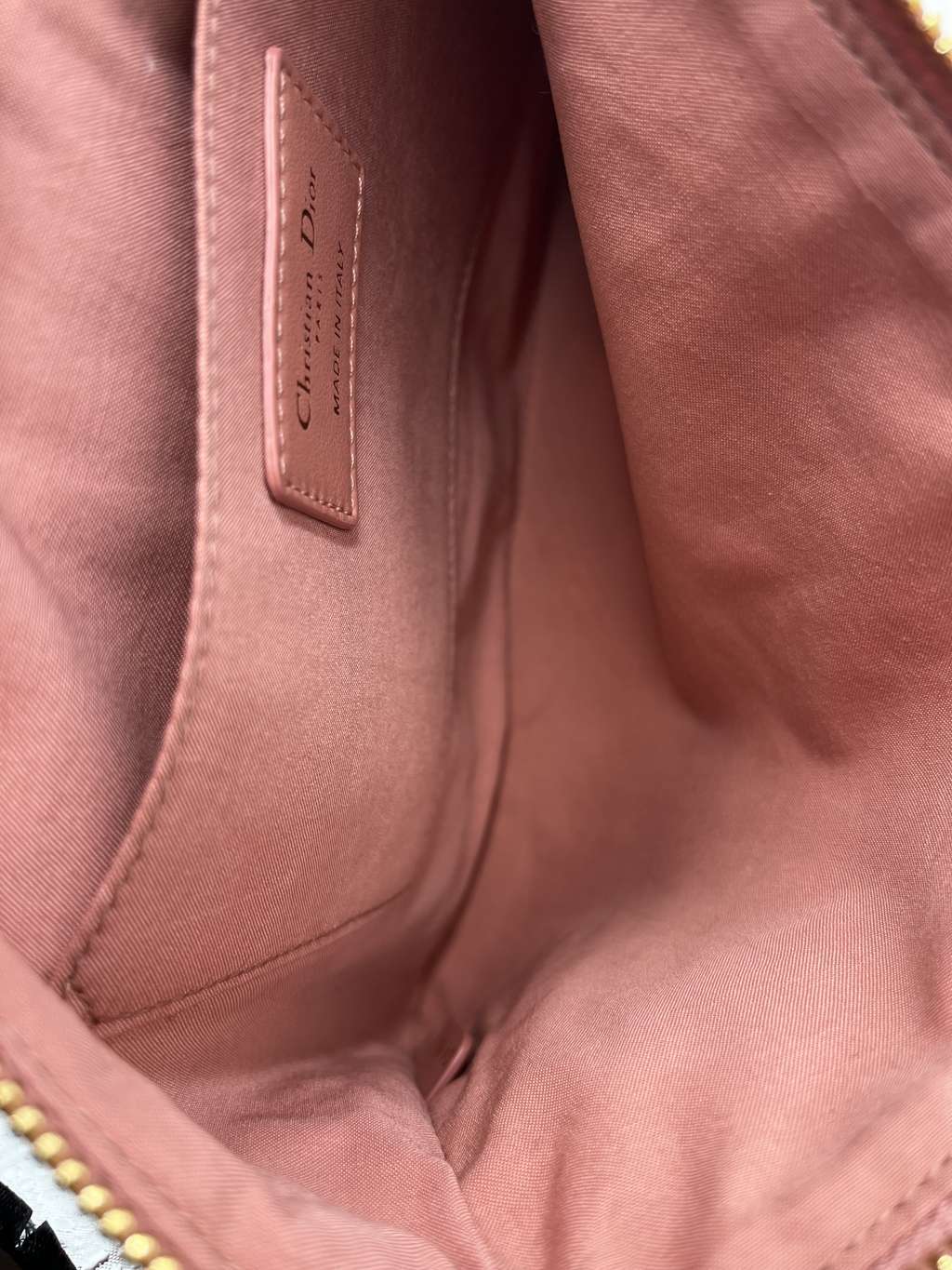 Christian Dior Cannage Handbag Pink Very good condition - Box View