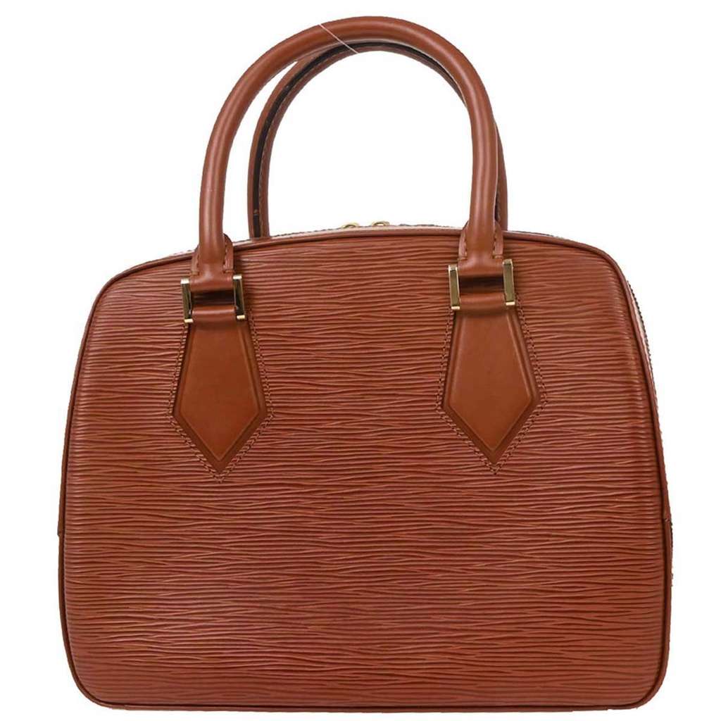 Louis Vuitton Sablons Handbag Brown Leather Good condition - Back View