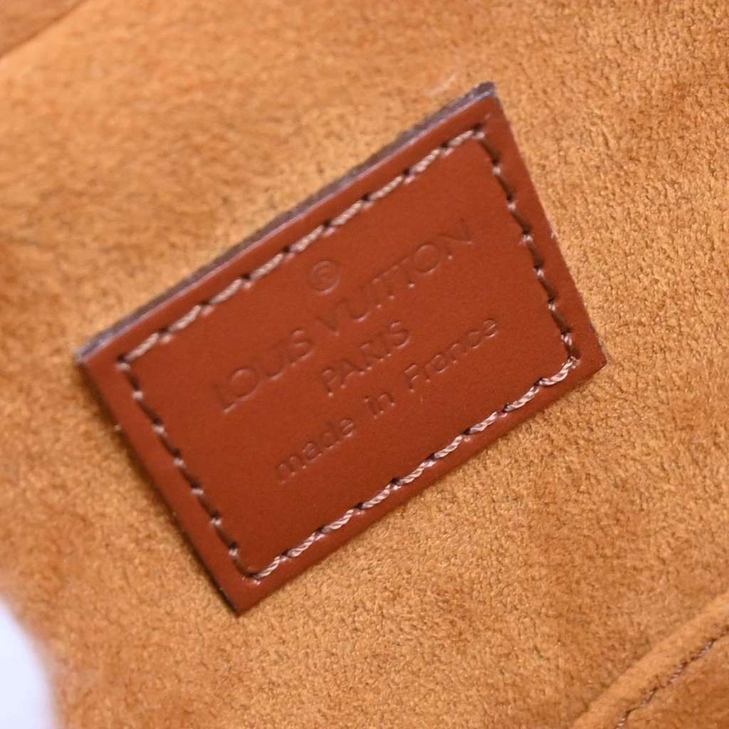 Louis Vuitton Sablons Handbag Brown Leather Good condition - Model View