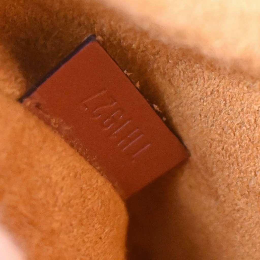 Louis Vuitton Sablons Handbag Brown Leather Good condition - Box View