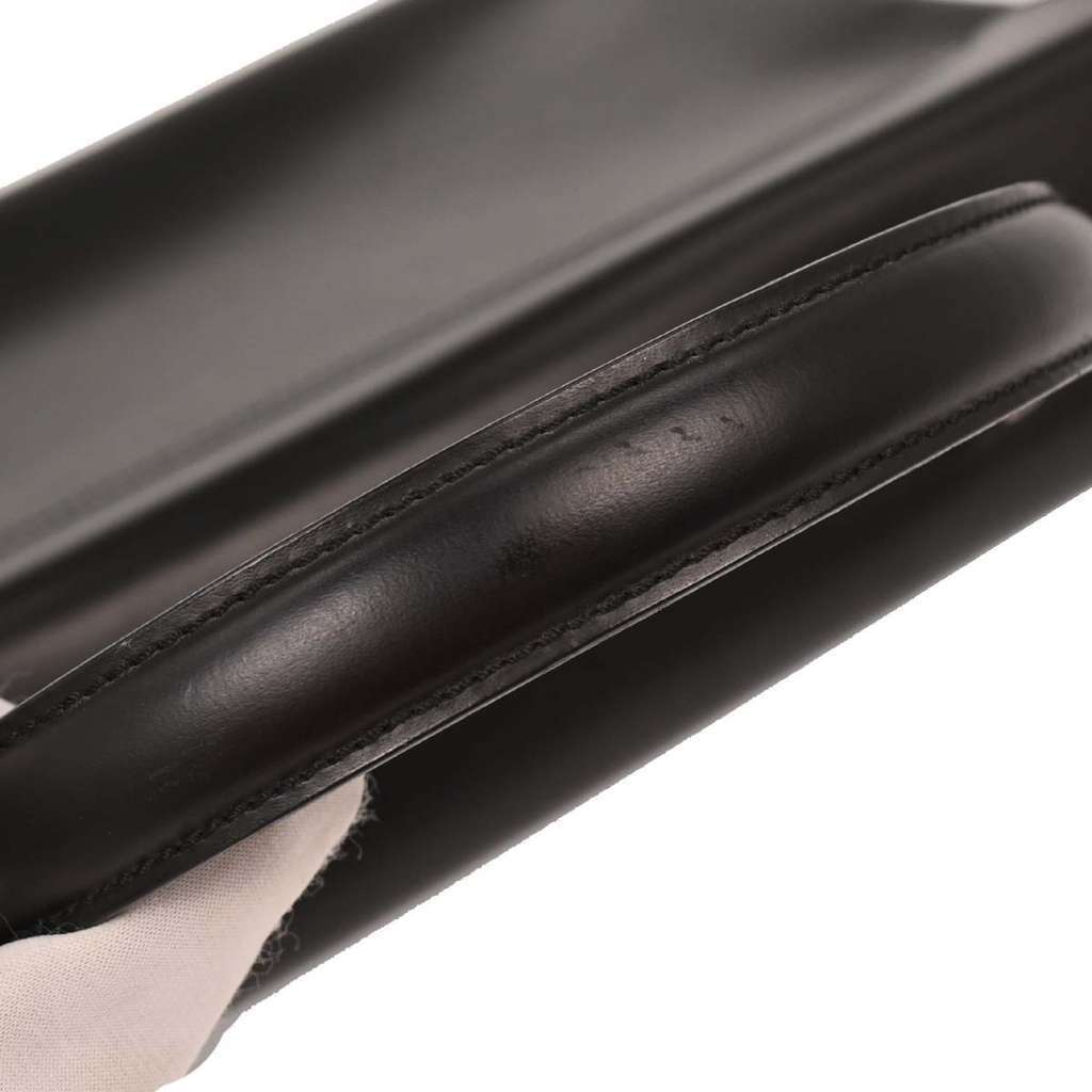 Salvatore Ferragamo Convertible Top Handle Bag Black Leather Good condition - Box View