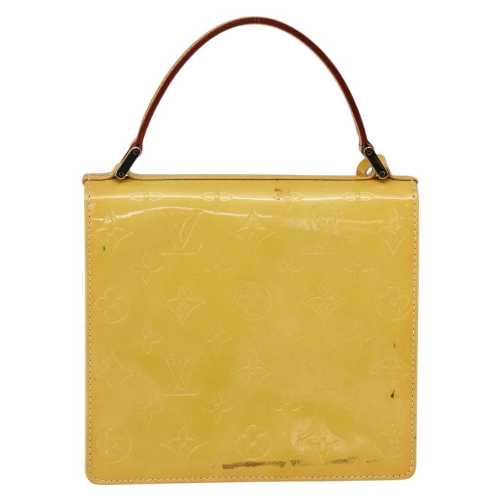 Louis Vuitton Spring Street NM Handbag Yellow Fair condition - Back View