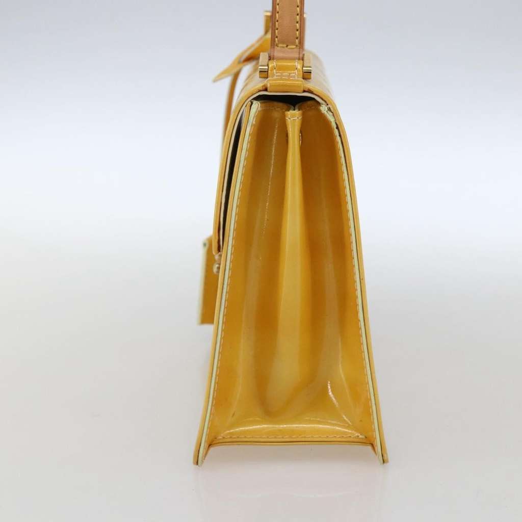 Louis Vuitton Spring Street NM Handbag Yellow Fair condition - Model View