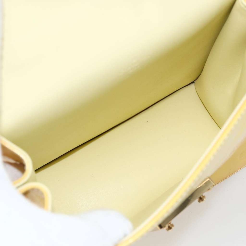 Louis Vuitton Spring Street NM Handbag Yellow Fair condition - Box View