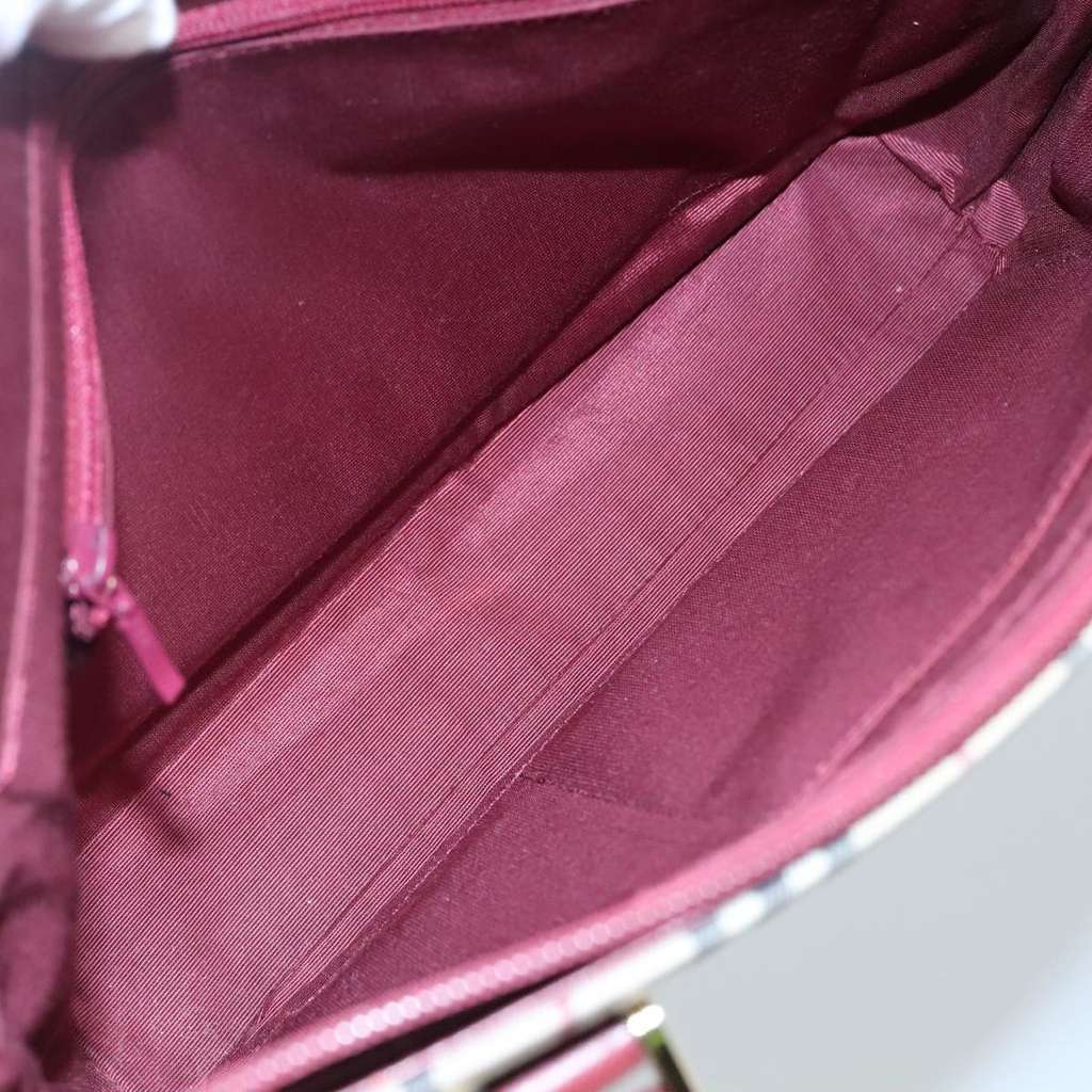 Burberry Nova Check Tote Beige Canvas Good condition - Box View