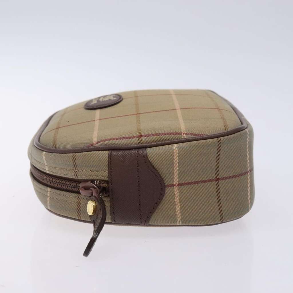 Burberry Nova check Pochette Beige Canvas Good condition - Model View