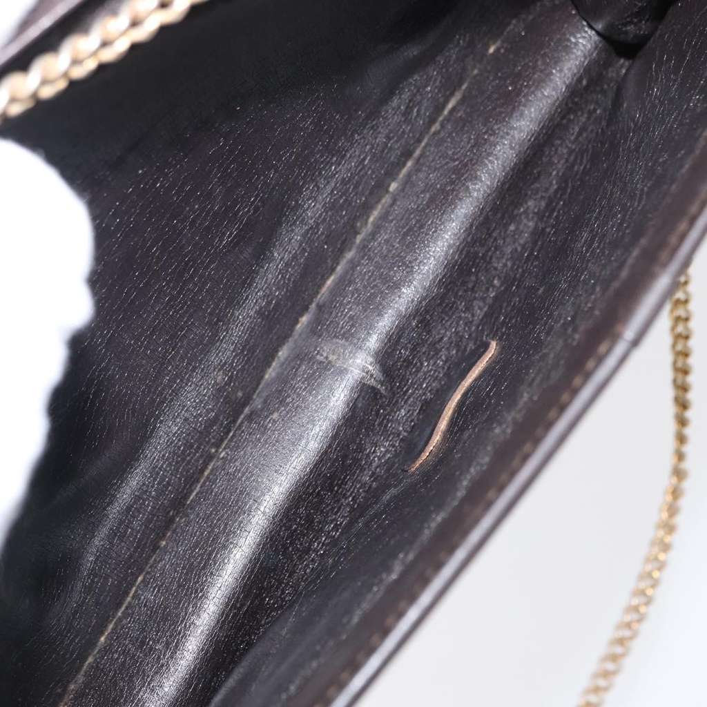 Christian Dior Vintage Trotter Shoulder Bag Beige Canvas Good condition - Box View