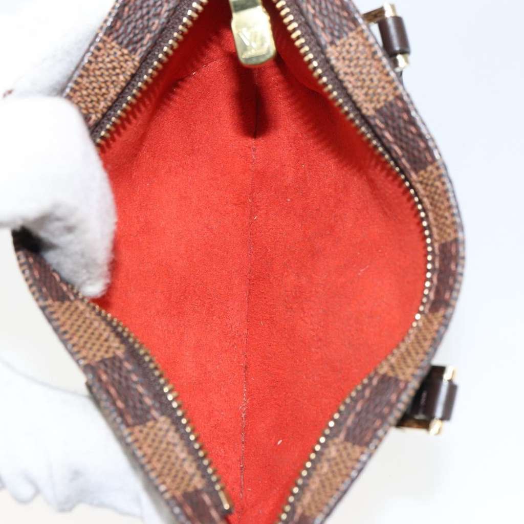 Louis Vuitton Manosque Pochette Brown Canvas Good condition - Box View