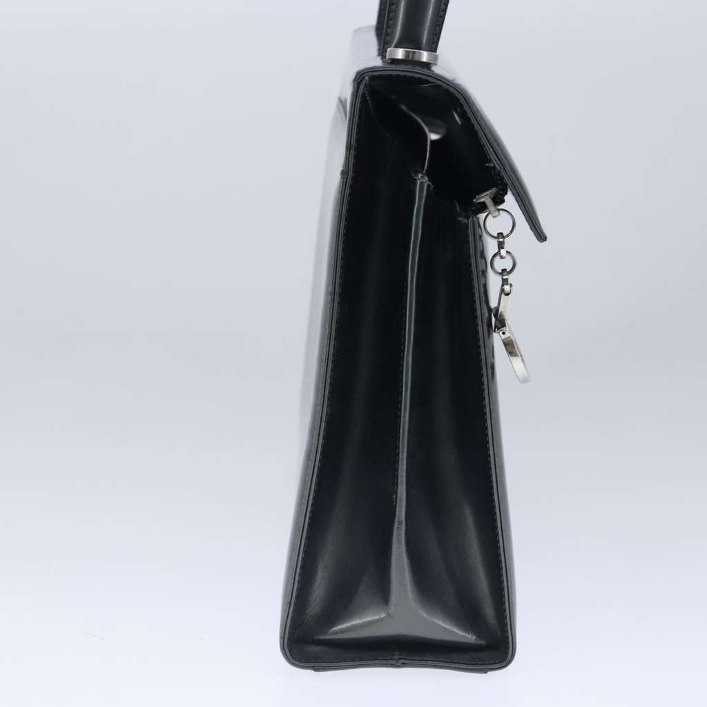 Salvatore Ferragamo Vintage Handbag Black Leather Good condition - Inside View