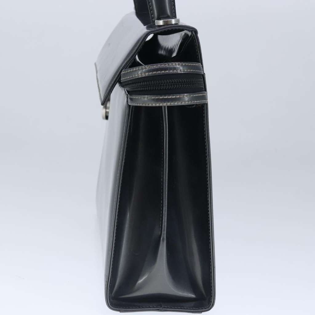 Salvatore Ferragamo Vintage Handbag Black Leather Good condition - Model View