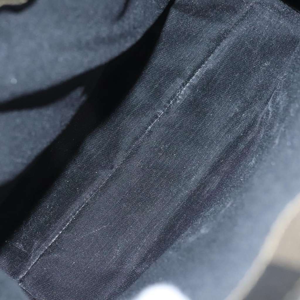 Fendi Vintage Logo Stamp Tote Brown Canvas Good condition - Box View