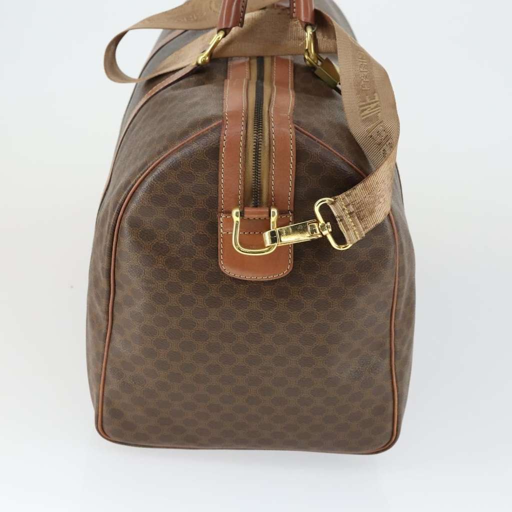 Celine Vintage Duffle Bag Brown Canvas Good condition - Model View