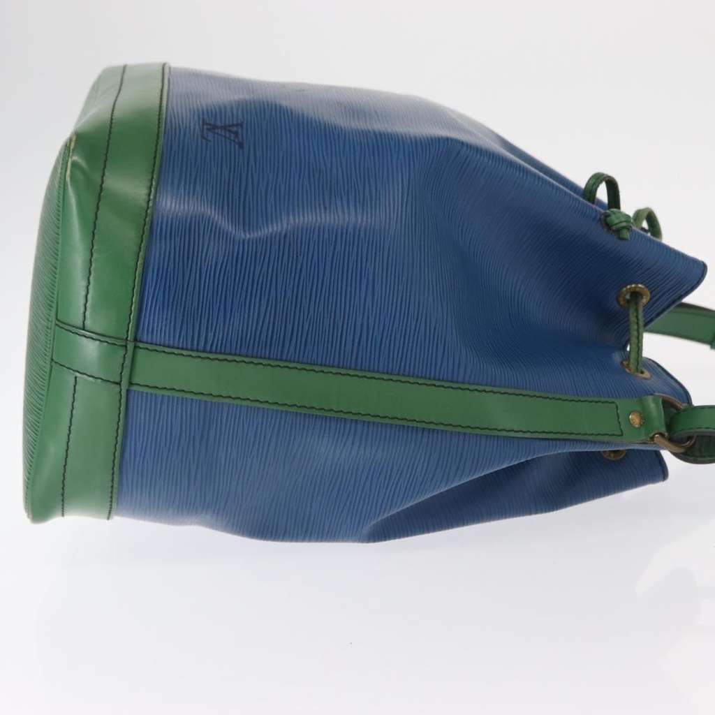 Louis Vuitton Bicolor Noe Handbag Blue Leather Fair condition - Inside View