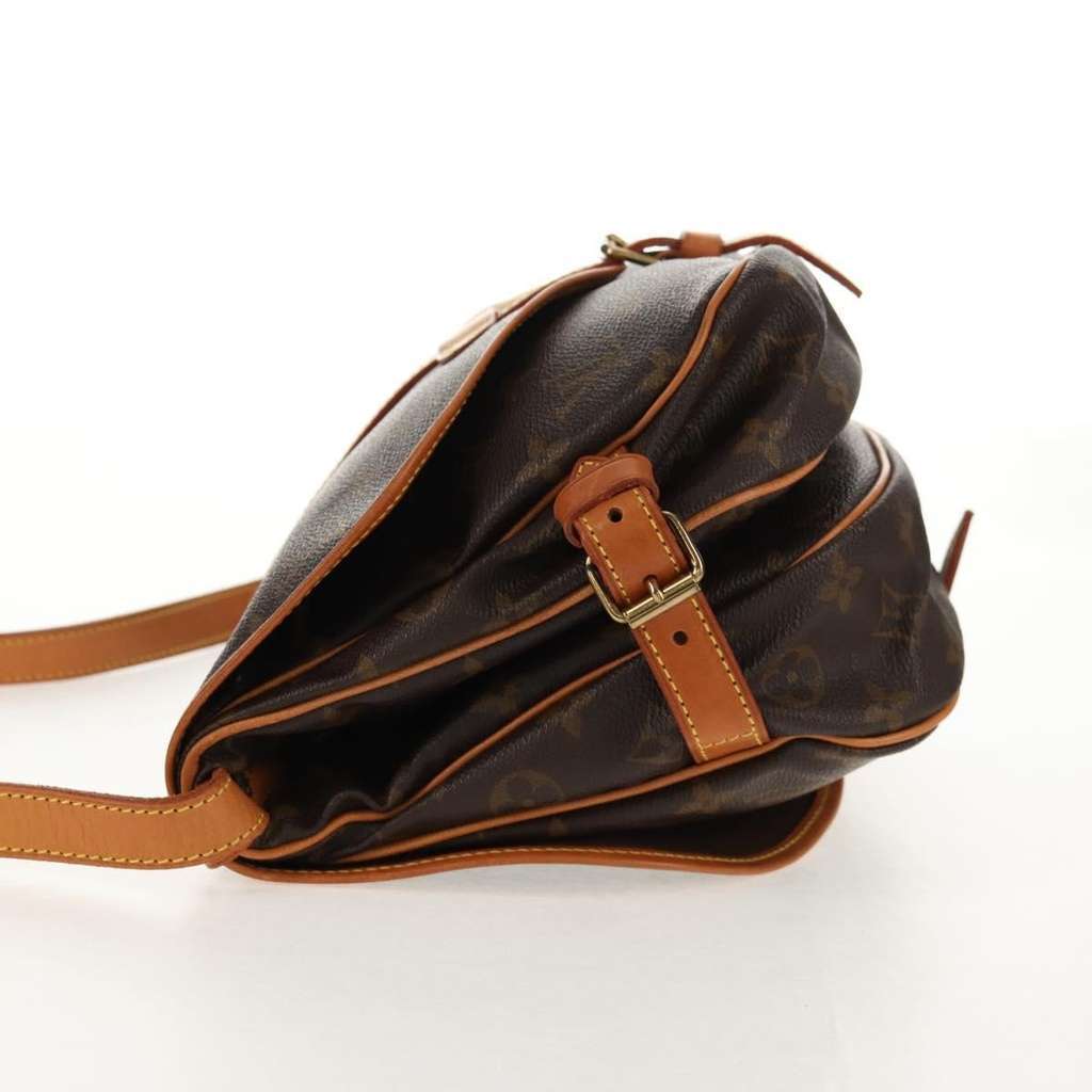 Louis Vuitton Saumur Handbag Brown Canvas Good condition - Inside View