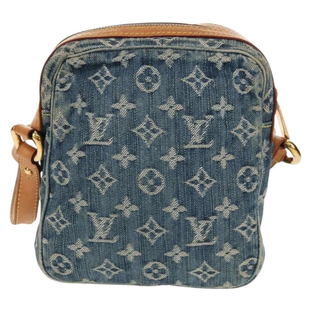 Louis Vuitton Camera Bag Blue Good condition - Back View