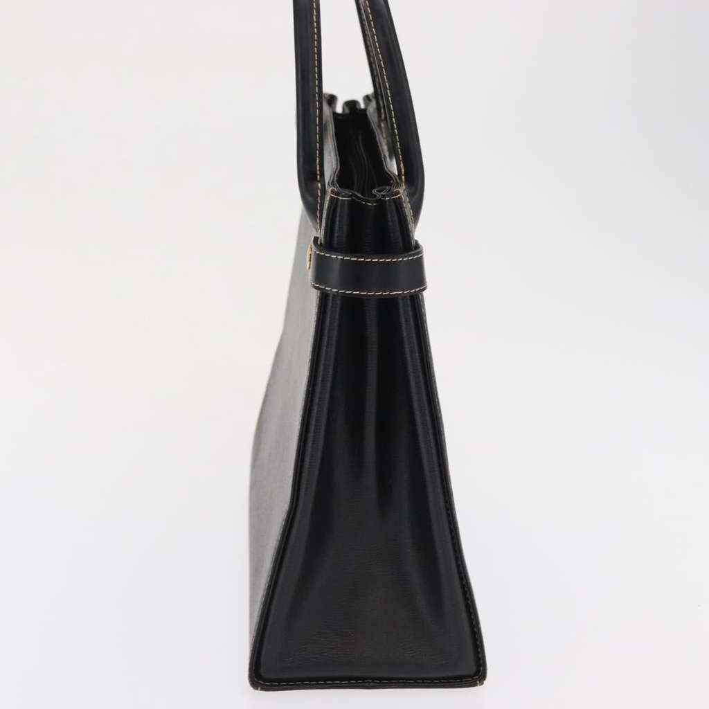 Burberry Vintage Handbag Black Leather Good condition - Inside View