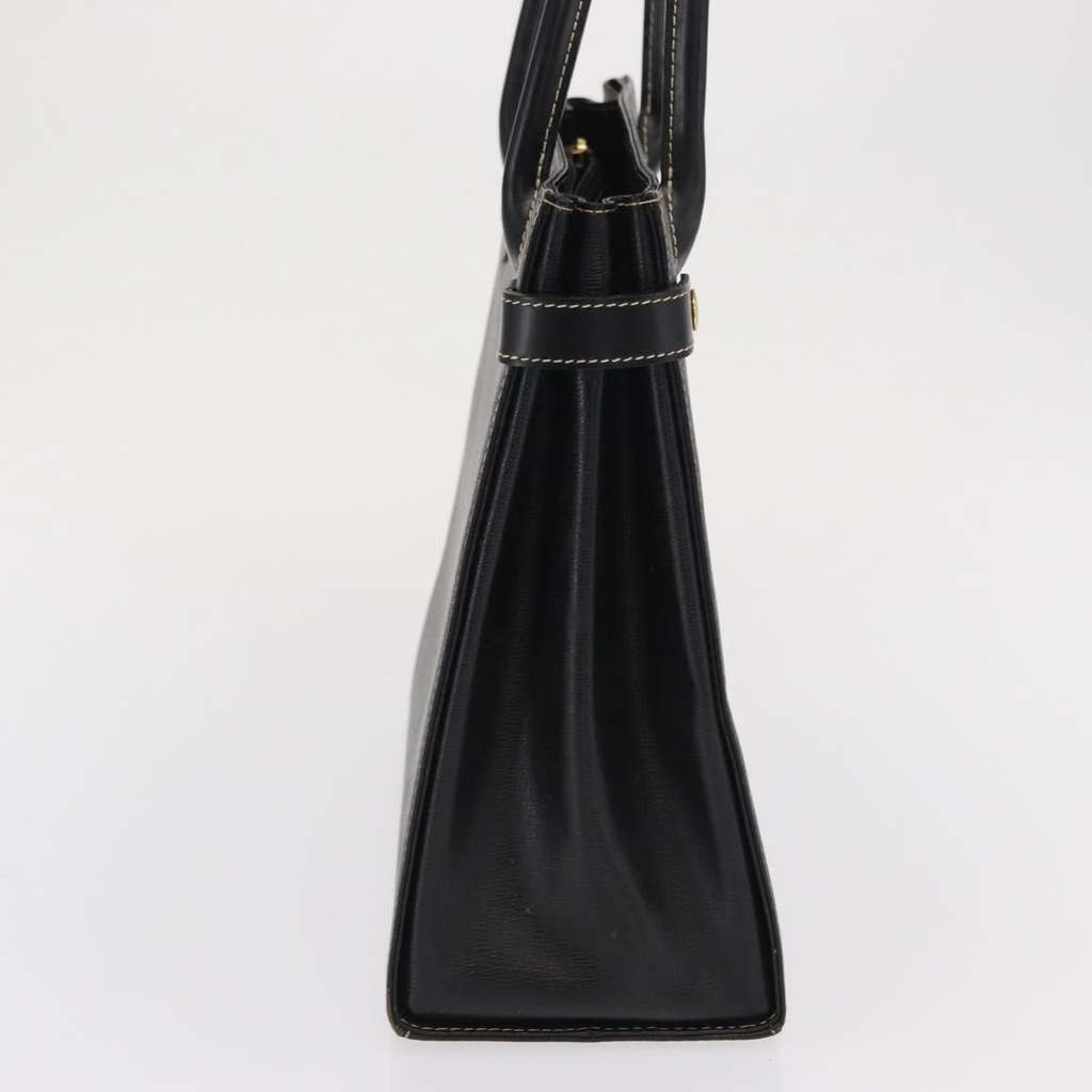 Burberry Vintage Handbag Black Leather Good condition - Model View