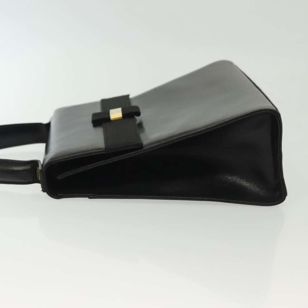 Salvatore Ferragamo Vala Handbag Black Leather Good condition - Model View