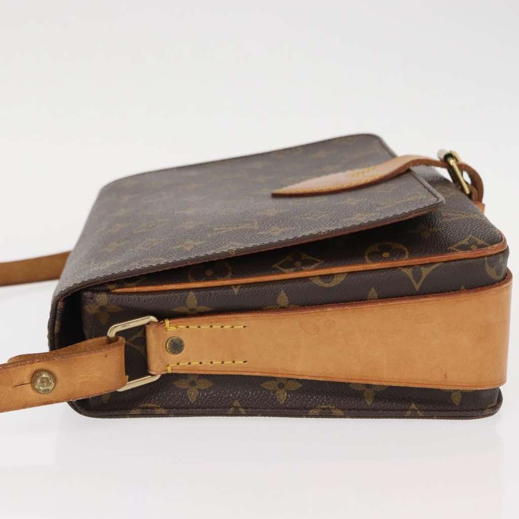 Louis Vuitton Cartouchiere Handbag Brown Canvas Good condition - Model View