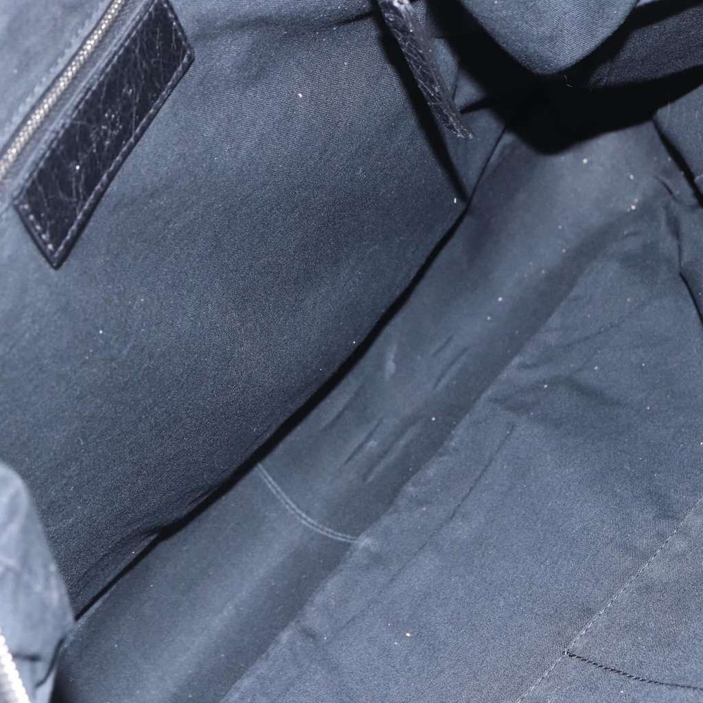 Balenciaga Classic Studs Briefcase Black Leather Good condition - Box View