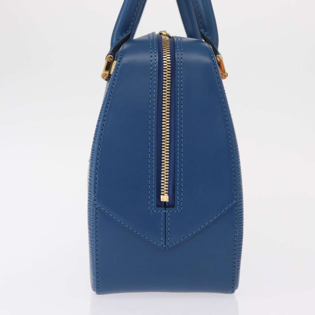 Louis Vuitton Sablons Handbag Blue Leather Good condition - Inside View