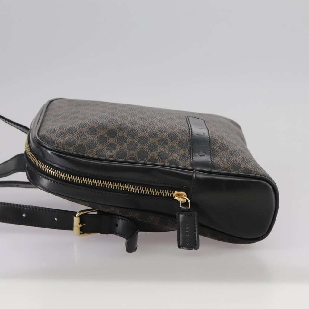 Celine Vintage Macadam Backpack Black Canvas Good condition - Inside View