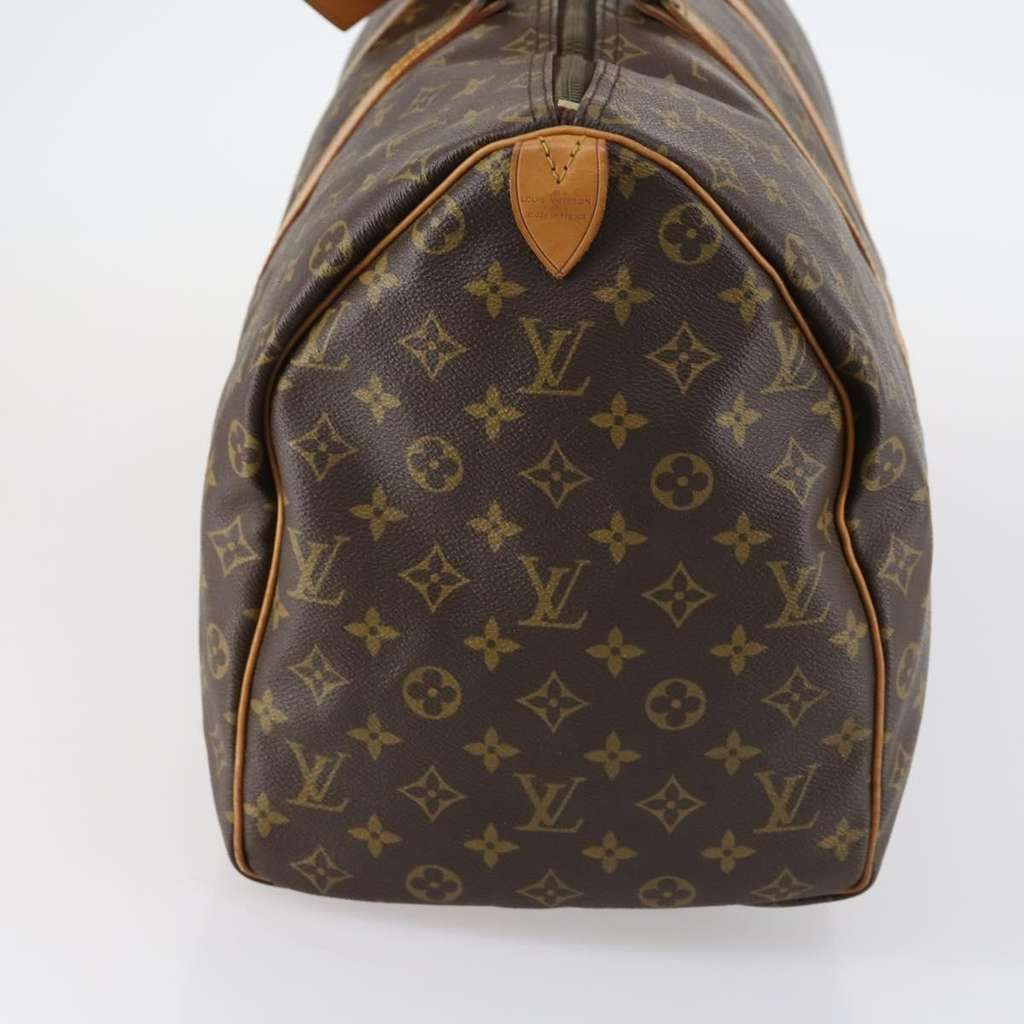 Louis Vuitton Keepall Bag Brown Canvas Fair condition - Inside View