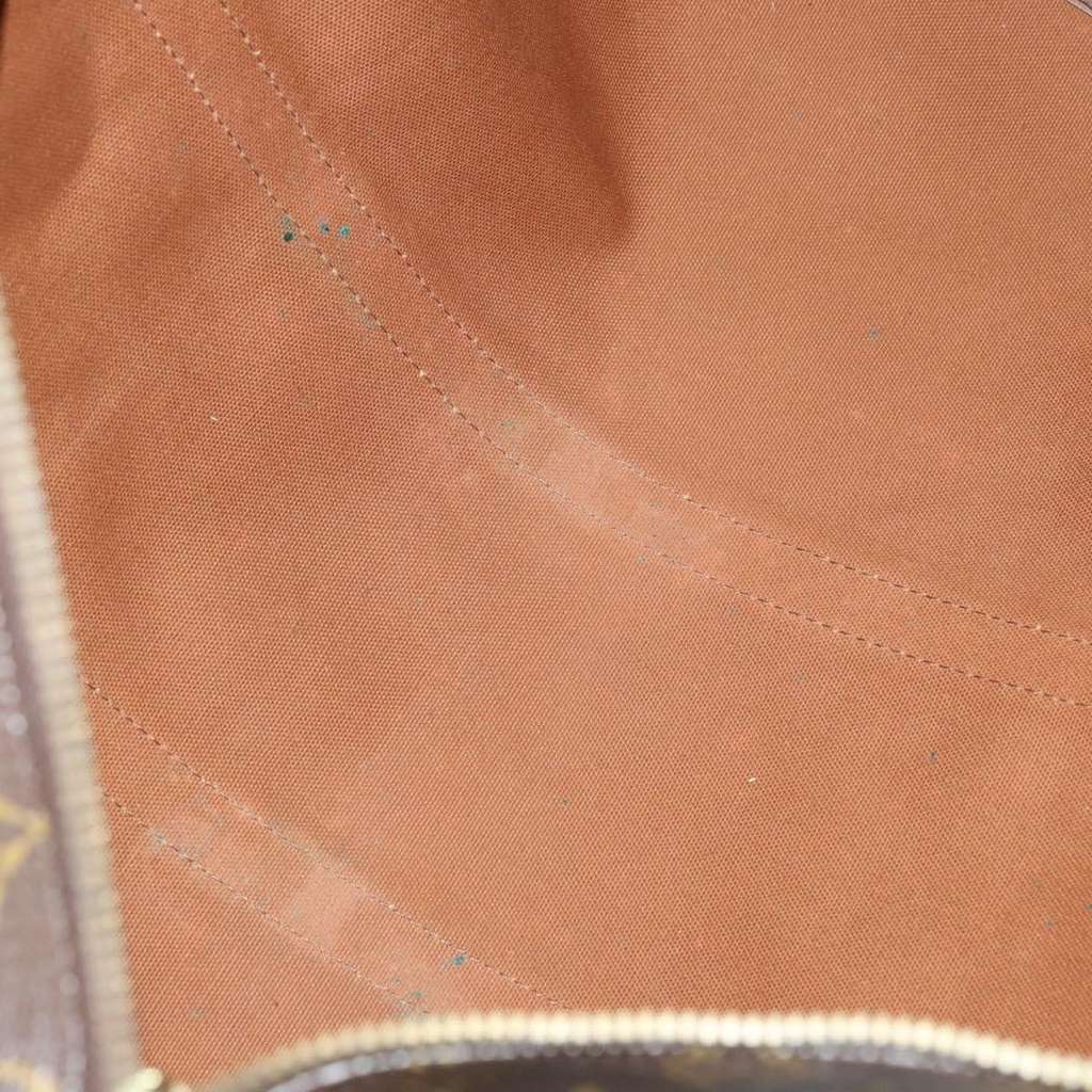 Louis Vuitton Keepall Bag Brown Canvas Fair condition - Box View
