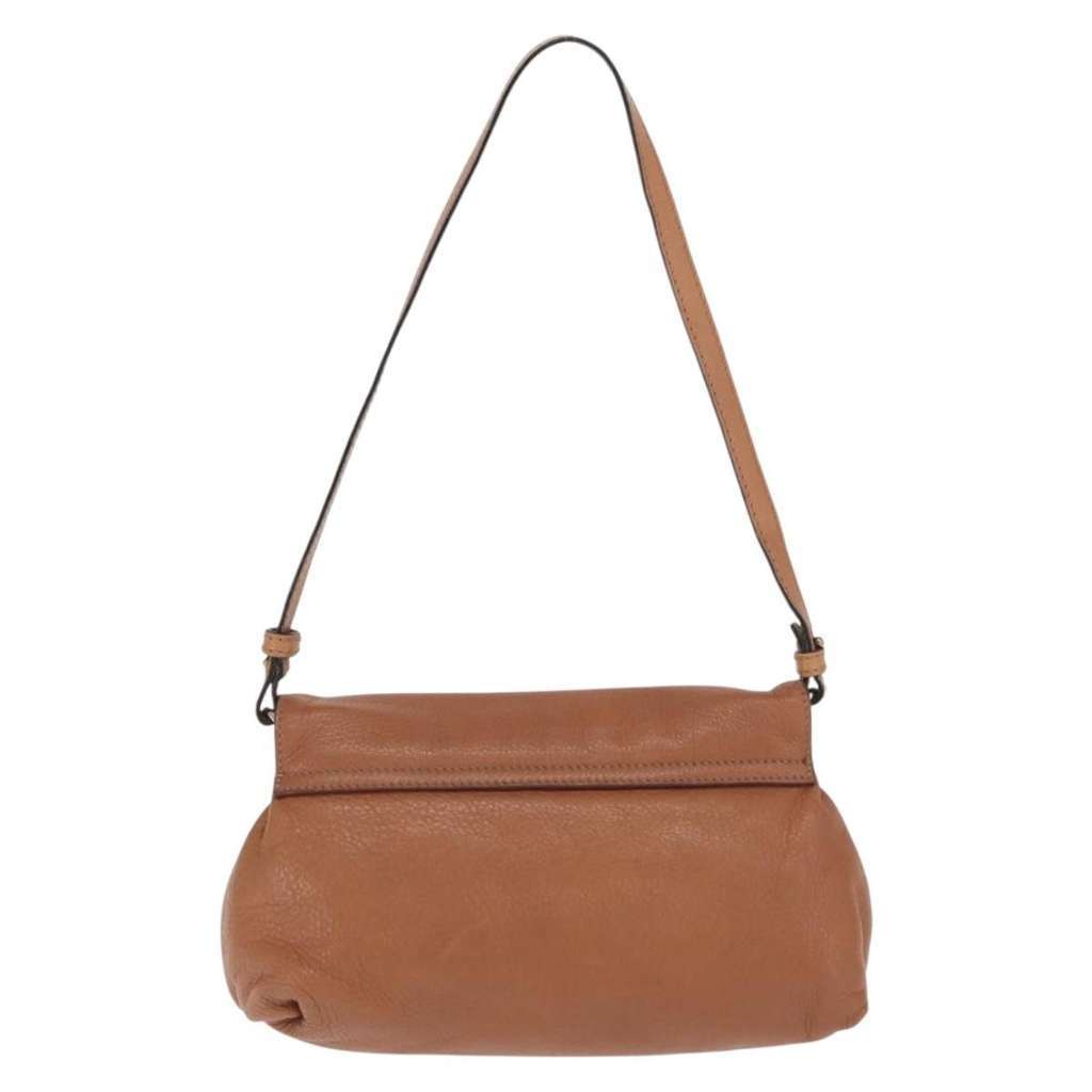 Chloe Lily Shoulder bag Brown Leather Good condition - Back View