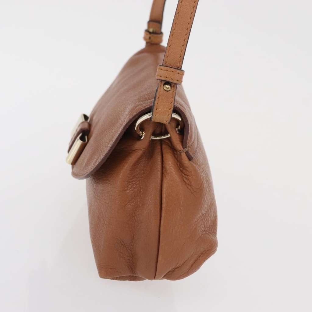 Chloe Lily Shoulder bag Brown Leather Good condition - Inside View