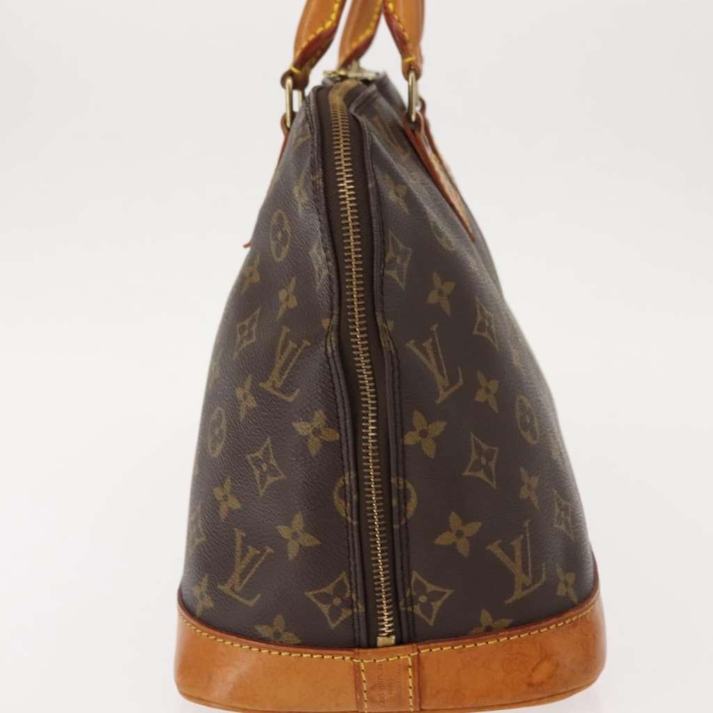 Louis Vuitton Vintage Alma Handbag Brown Canvas Good condition - Model View