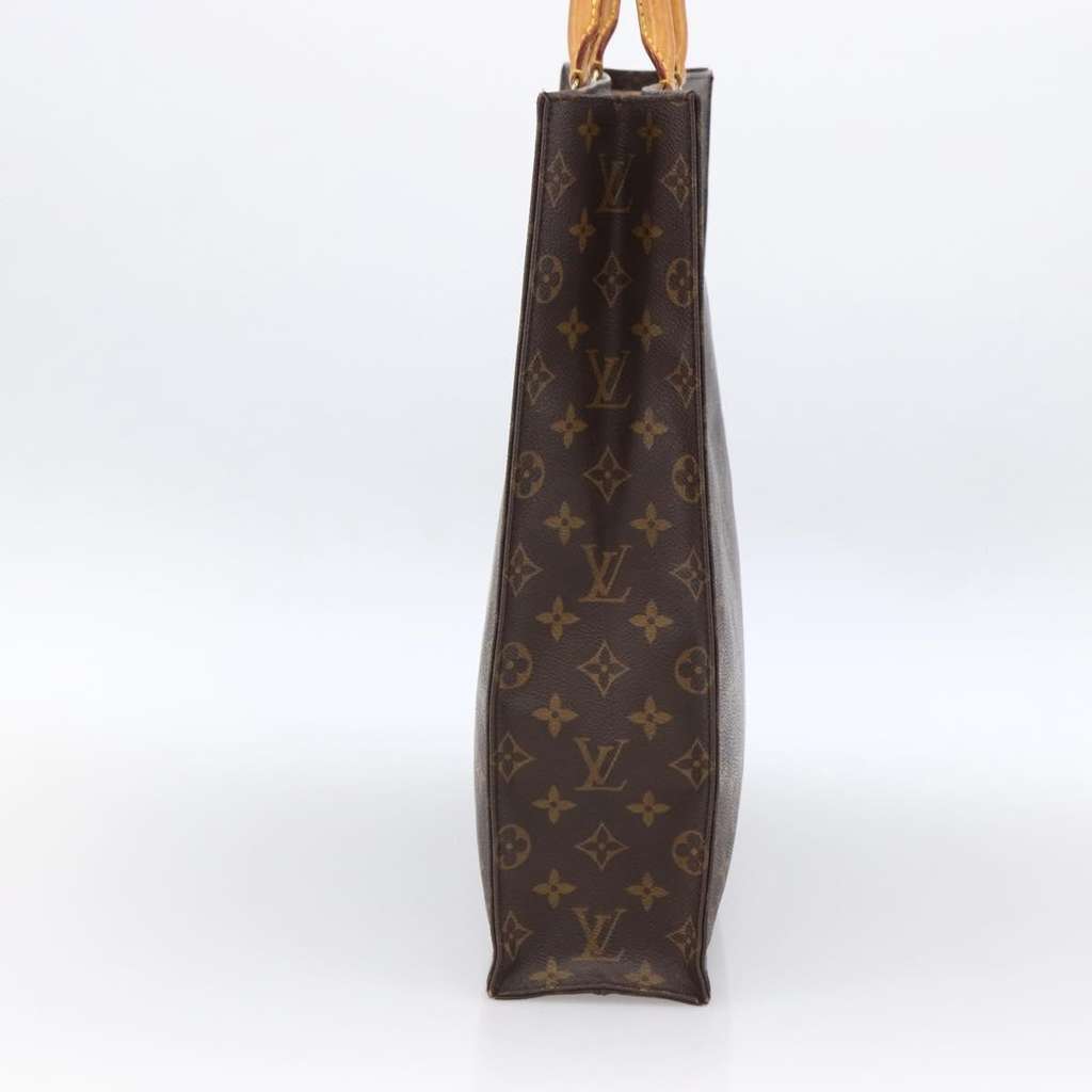 Louis Vuitton Vintage Sac Plat Bag Brown Canvas Good condition - Model View