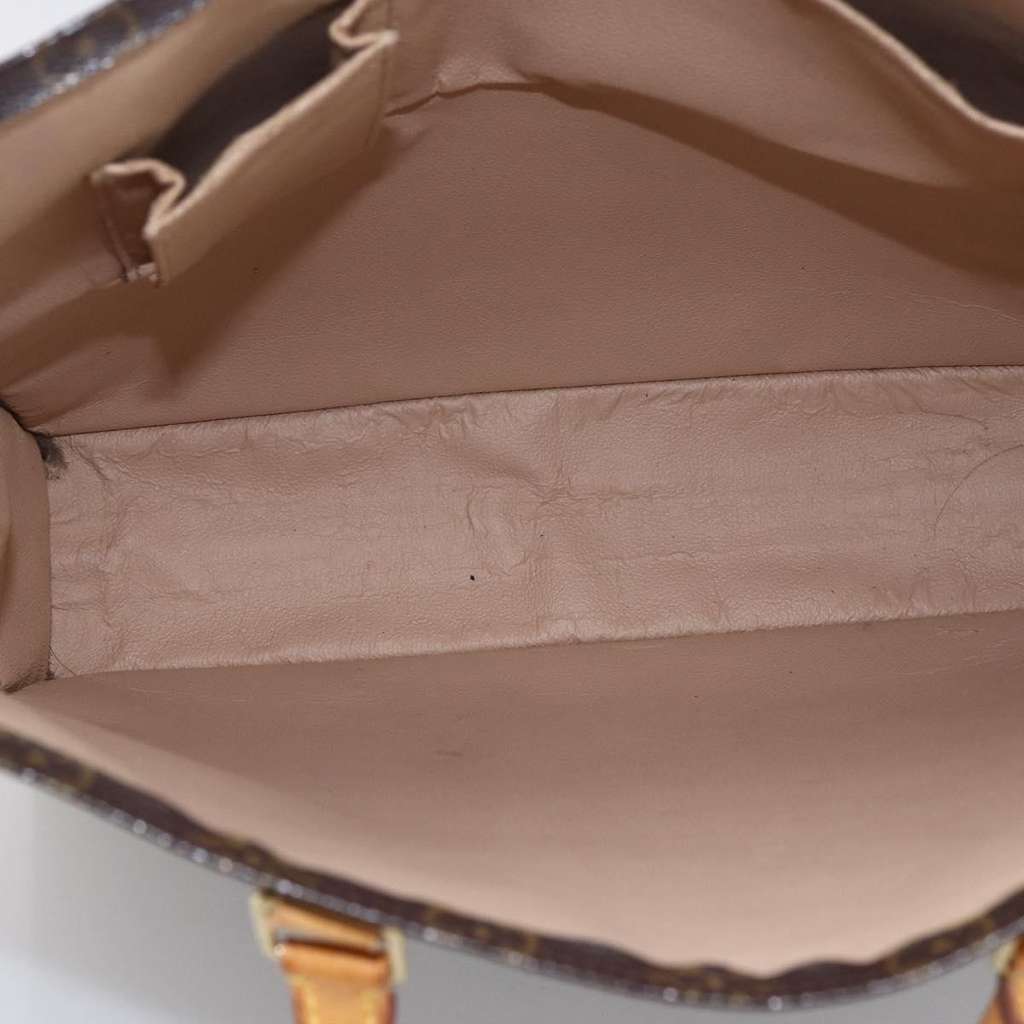 Louis Vuitton Vintage Sac Plat Bag Brown Canvas Good condition - Box View