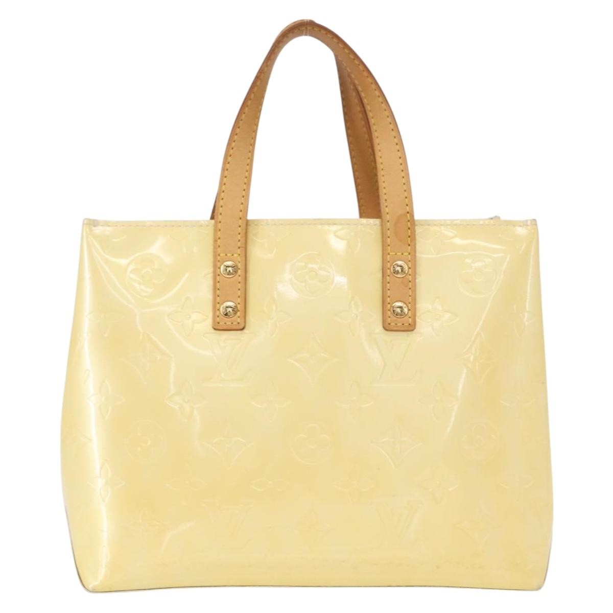 Louis Vuitton Reade Handbag Yellow Fair condition - Back View