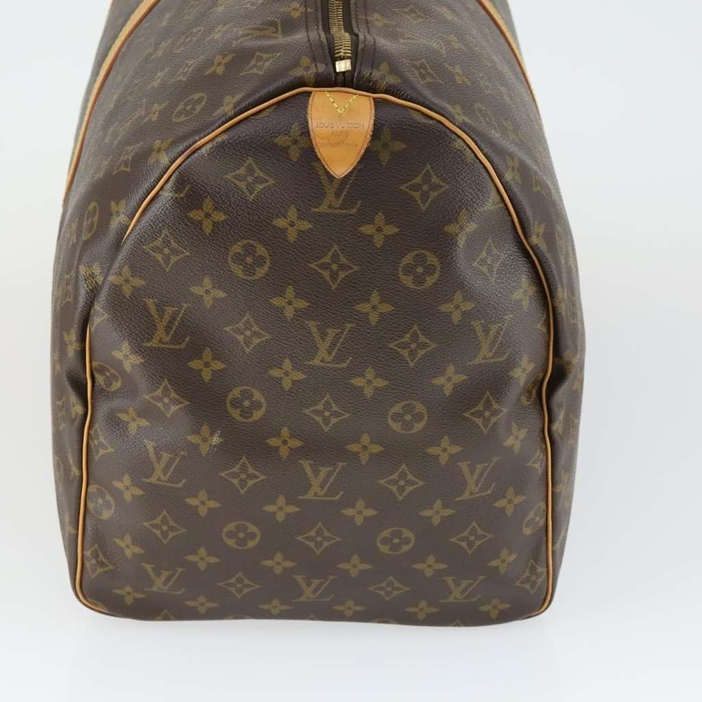Louis Vuitton Keepall Bag Brown Canvas Good condition - Model View
