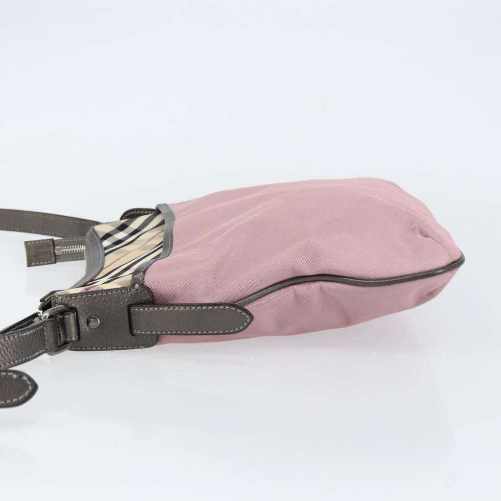 Burberry Nova check Shoulder bag Pink Good condition - Model View