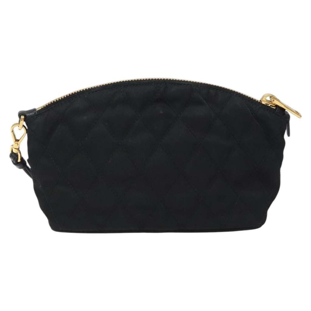 Prada Vintage Pouch Black Good condition - Back View
