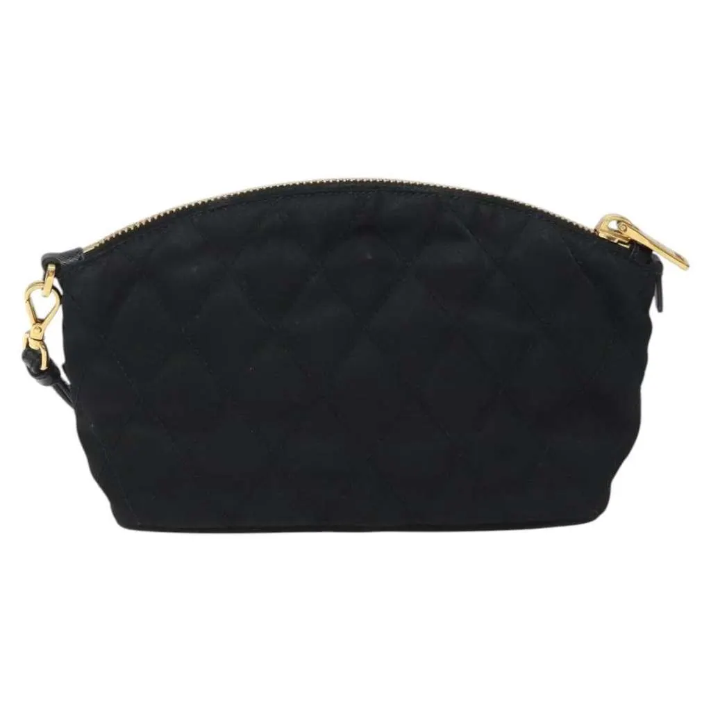 Prada Vintage Pouch Black Good - Back View