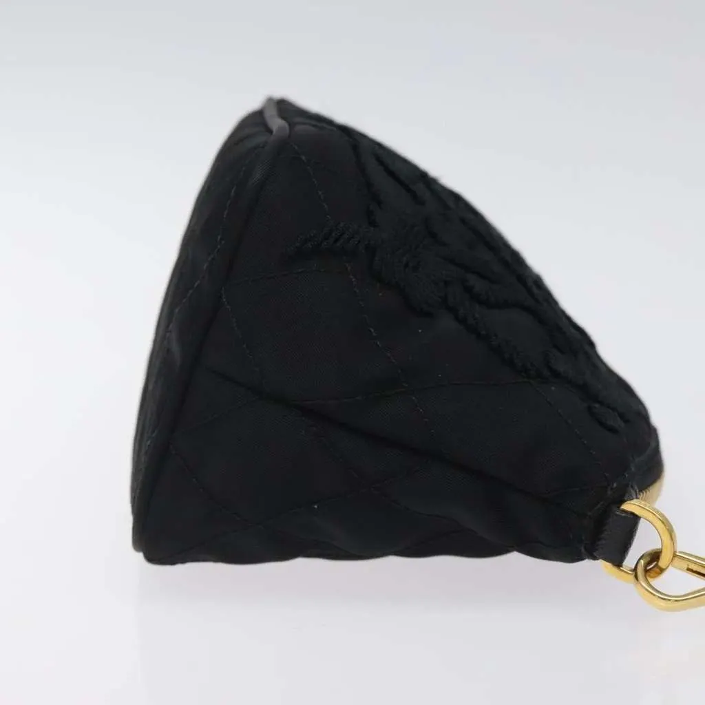 Prada Vintage Pouch Black Good - Inside View