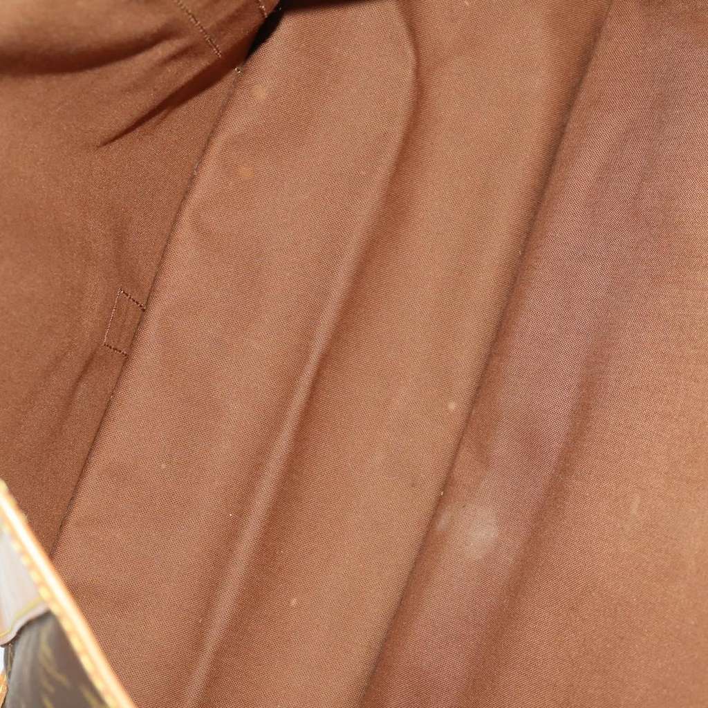 Louis Vuitton Sac Chasse Hunting Bag Brown Canvas Good condition - Box View