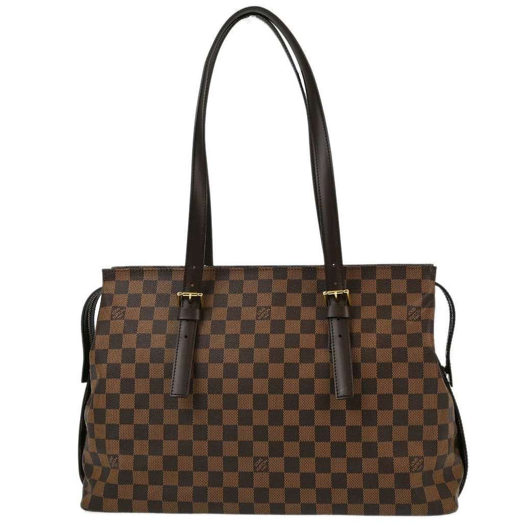 Louis Vuitton Chelsea Handbag Brown Canvas Good condition - Back View