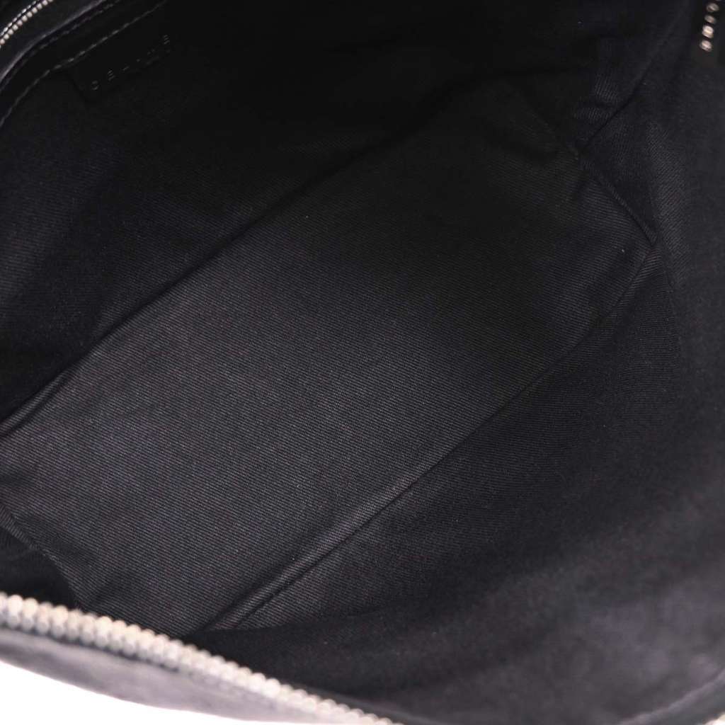 Celine C Macadam Handbag Black Canvas Good condition - Inside View