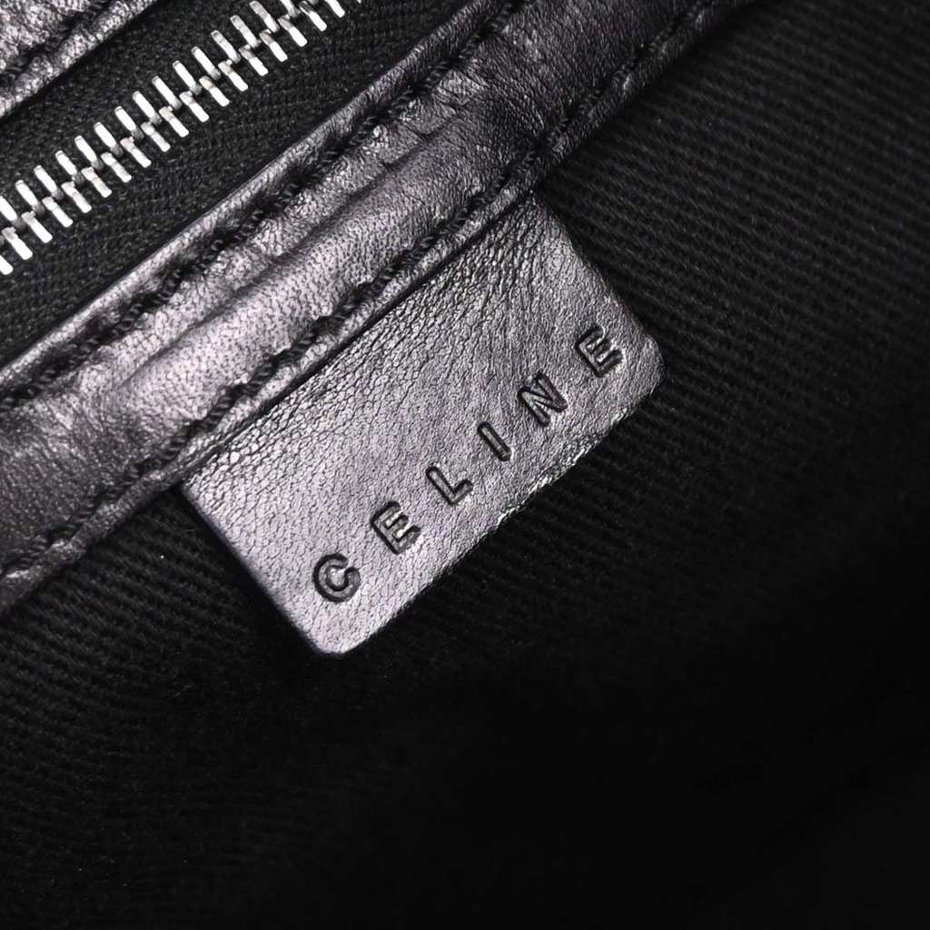 Celine C Macadam Handbag Black Canvas Good condition - Model View