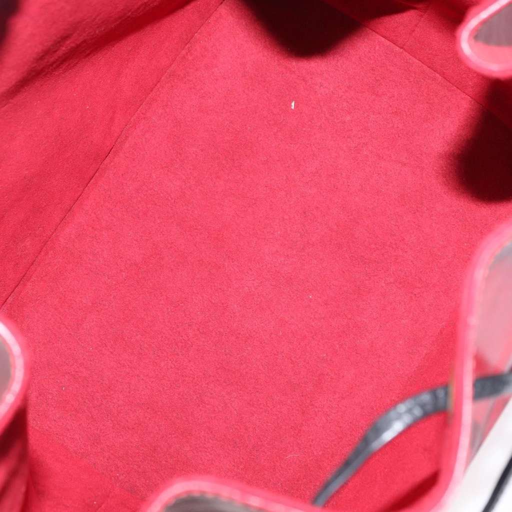 Louis Vuitton Bicolor Petit Noe Handbag Black Leather Good condition - Box View