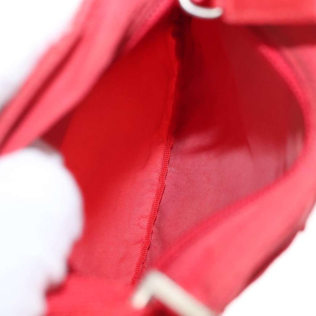Prada Front Pocket Messenger Bag Red Good condition - Box View