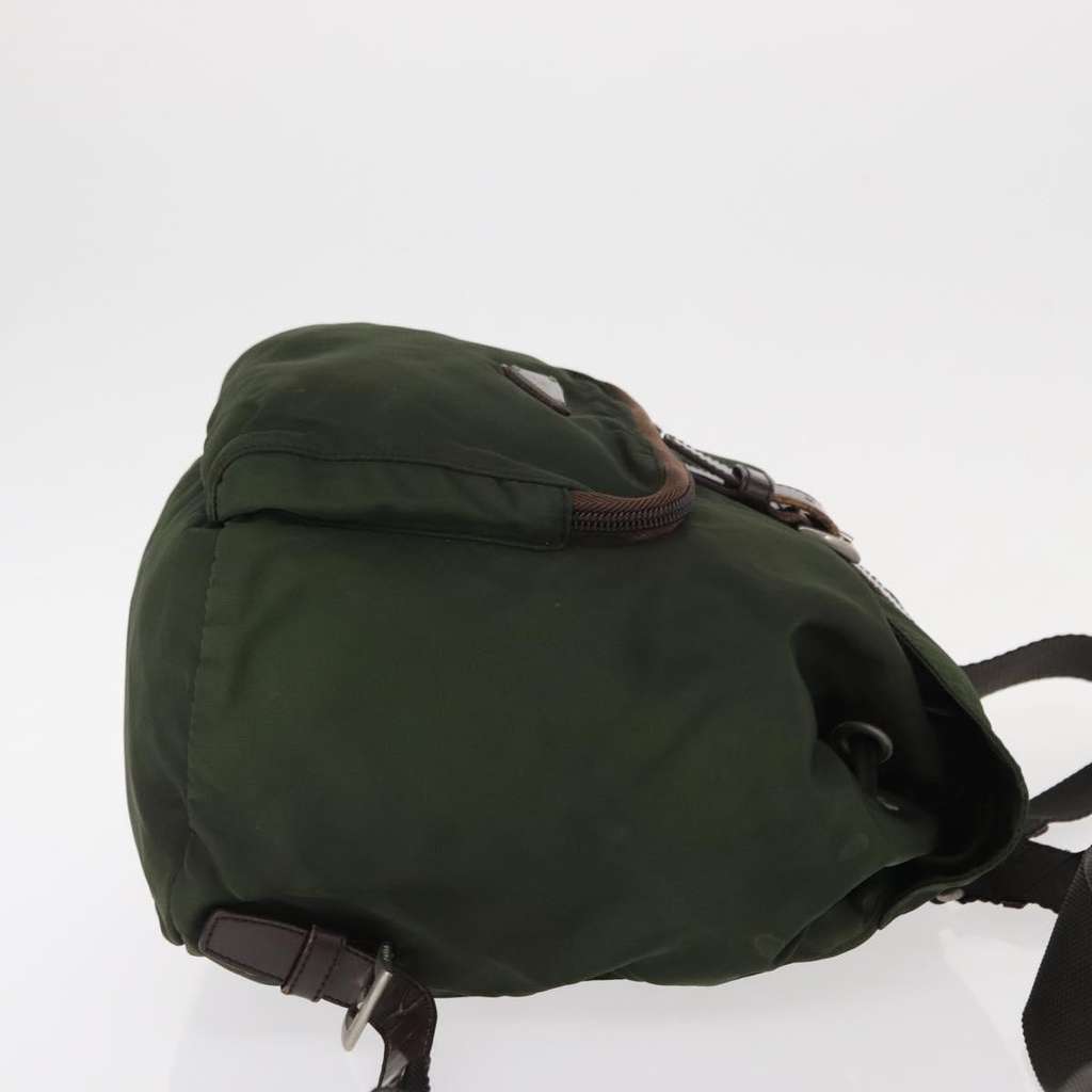 Prada Front Pocket Backpack Khaki Good condition - Inside View